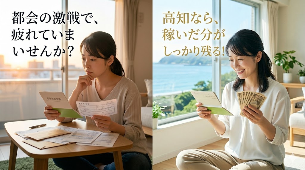 高知のデリヘル・メンエス出稼ぎにおける高額バック単価の解説図